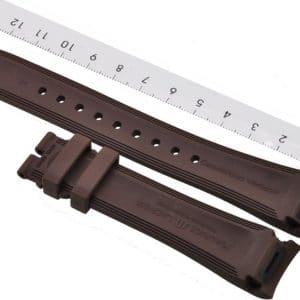 Maurice-Lacroix-Pontos-Rubber-Strap-21-mm-PT6188-PT6118-Brown