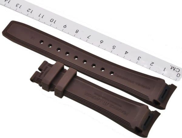 Maurice-Lacroix-Pontos-Rubber-Strap-21-mm-PT6188-PT6118-Brown