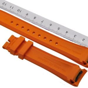 Maurice-Lacroix-Pontos-Rubber-Strap-21-mm-PT6188-PT6118-Orange