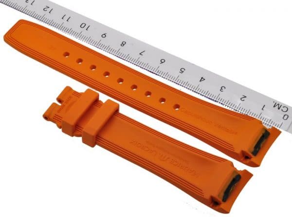 Maurice-Lacroix-Pontos-Rubber-Strap-21-mm-PT6188-PT6118-Orange