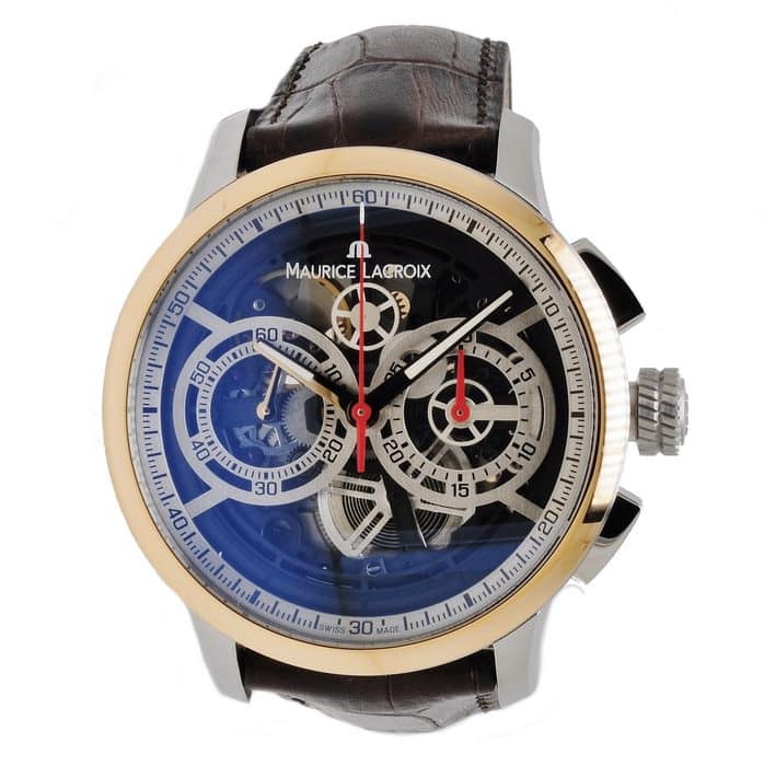 Maurice Lacroix Masterpiece Chronograph Skeleton SPECIAL EDITION Horloge MP6028-PS101-090