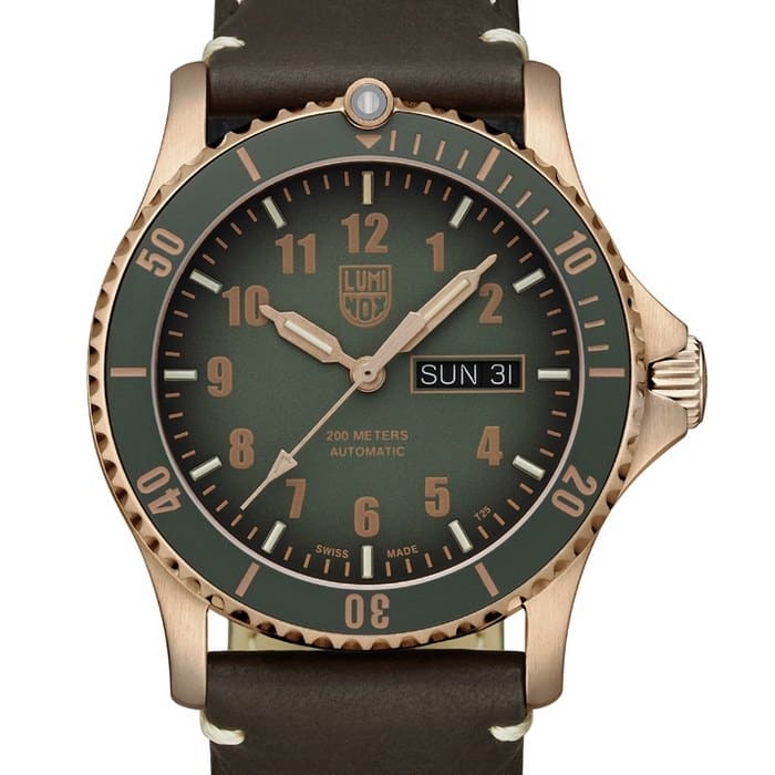 Luminox Automatic Sport Timer Bronze GREEN Dial XS.0936.SET Limited Edition