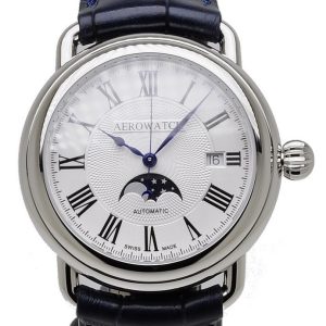 AEROWATCH 1942 Moon Phase A 77983 AA01 Automatic Watch