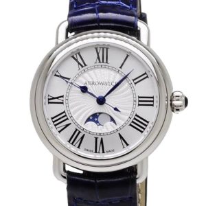 Aerowatch 1942 Moon Phase Lady Watch A 43960 AA 03
