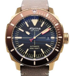 Alpina Seastrong Diver Bronze 300 Watch AL-525LBBR4V4 Set
