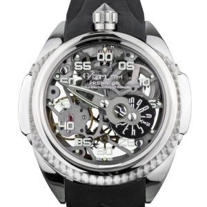 Azimuth Spaceship Predator 2.0 Silver Avant Garde Watch