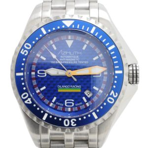 Azimuth XTREME-1 Sea-Hum Dilango Racing Special Edition DIVER Watch Blue