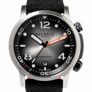 Bausele OceanMoon IV SILVER Australie Limited Edition Watch