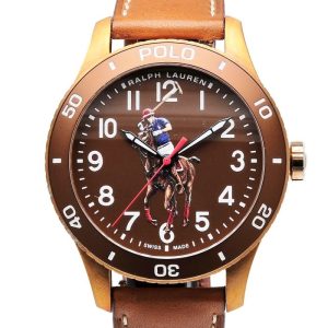 Ralph Lauren Bronze Polo Automatic Watch with Brown Dial 472865480002