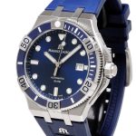 Maurice Lacroix Aikon Blue Automatic 43 mm Watch AI6058-SS001-430