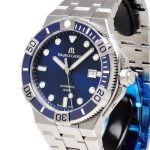 Maurice Lacroix Aikon Blue Automatic 43 mm Watch bracelet AI6058-SS002-430