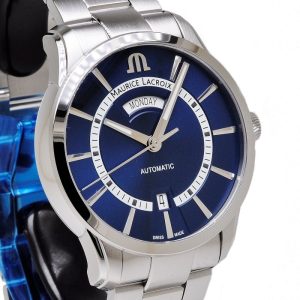 Maurice Lacroix Pontos Day Date PT6358-SS002-431 Automatic Watch 41 mm
