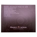 Maurice Lacroix Manual Instructions Booklet Phase de Lune with Mechanical movement